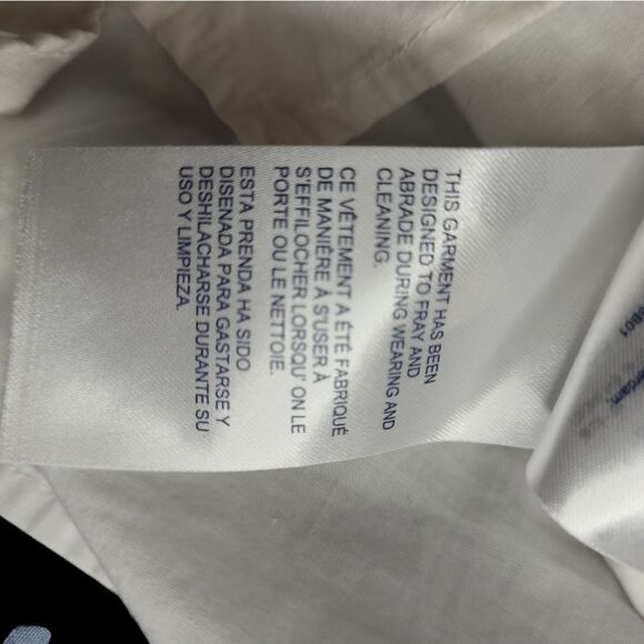 Tommy Hilfiger sz M 100% cotton tunic top with crocheted front - Picture 12 of 12